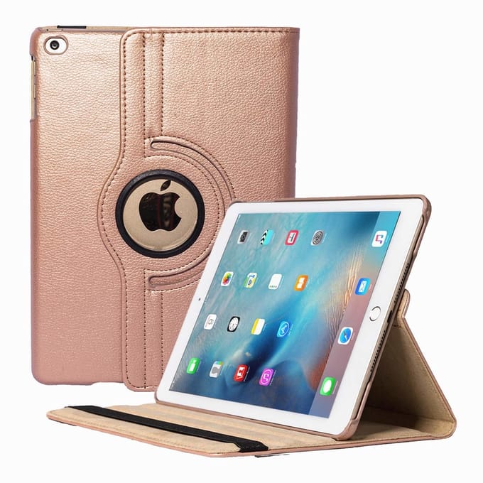 Apple iPad 10.2 (2019 / 2020 / 2021) 360Â° Draaibare Hoes - Rose Goud