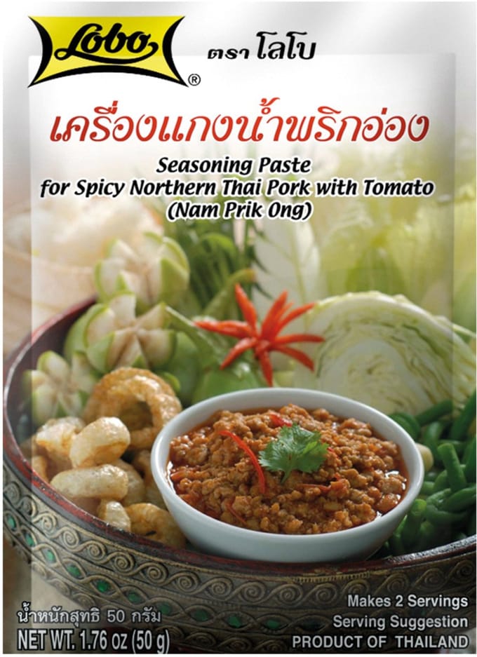 Lobo Kruidenpasta Thai varkensvlees 12 x 50 g