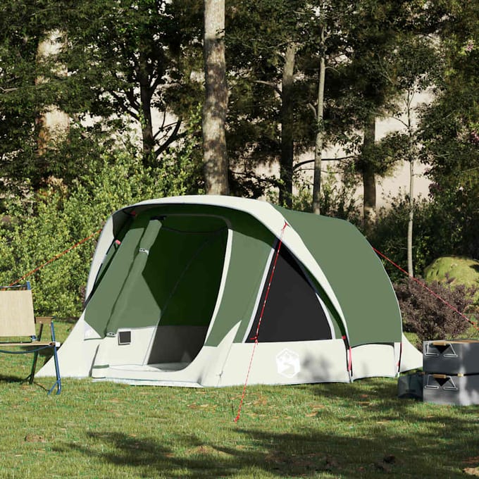 vidaXL - Tent - 4-persoons - waterdicht - groen