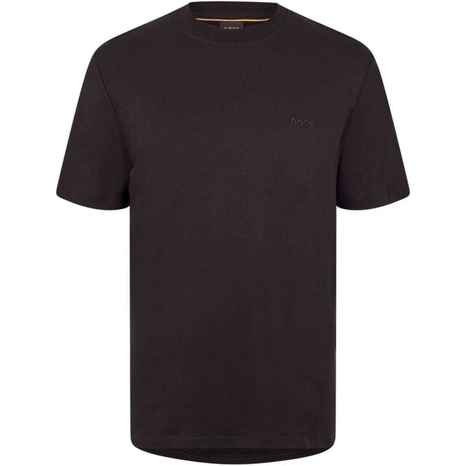 Boss Heren Interlock Poloshirt (Zwart)