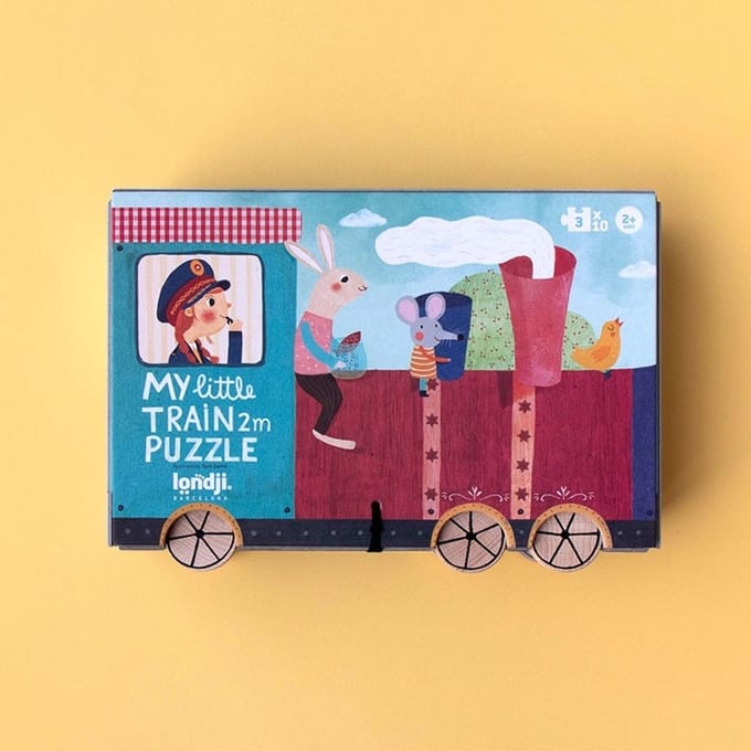 LONDJI puzzel My little train 2 jr+ / 10 x 3 stks
