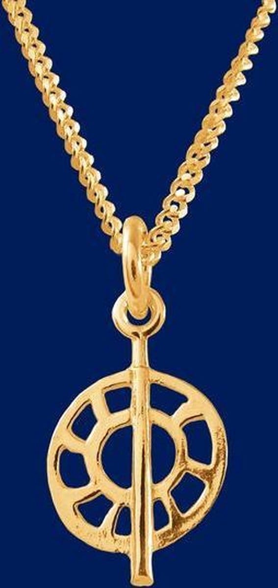AuBor ®,  Hanger. Kleine gouden maan.