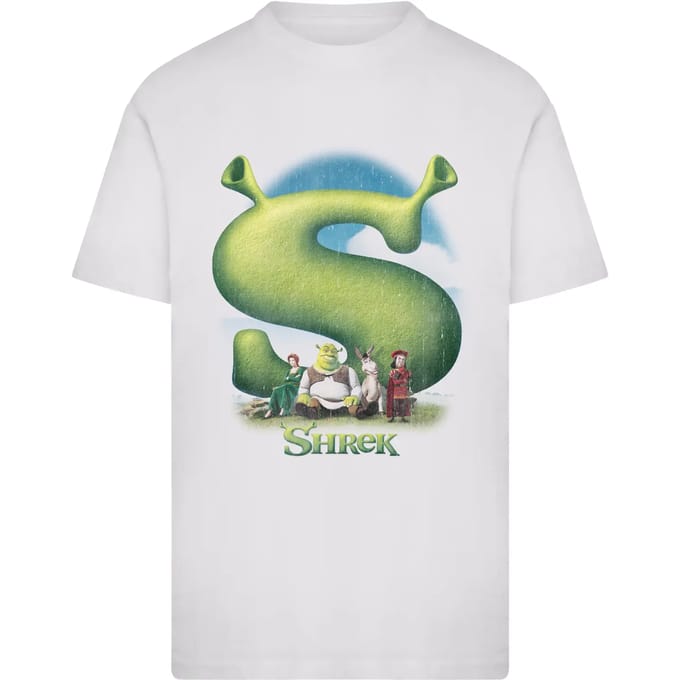 T-shirt Merchcode Shrek Distressed Poster