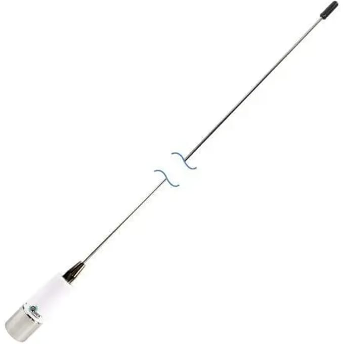 Antenne 3db 0,9m roestvrij staal whip nylon Shakespeare Quick Connect