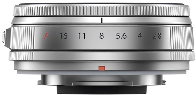Fujifilm XF 23mm F2.8 R WR Pancake Objectief Zilver