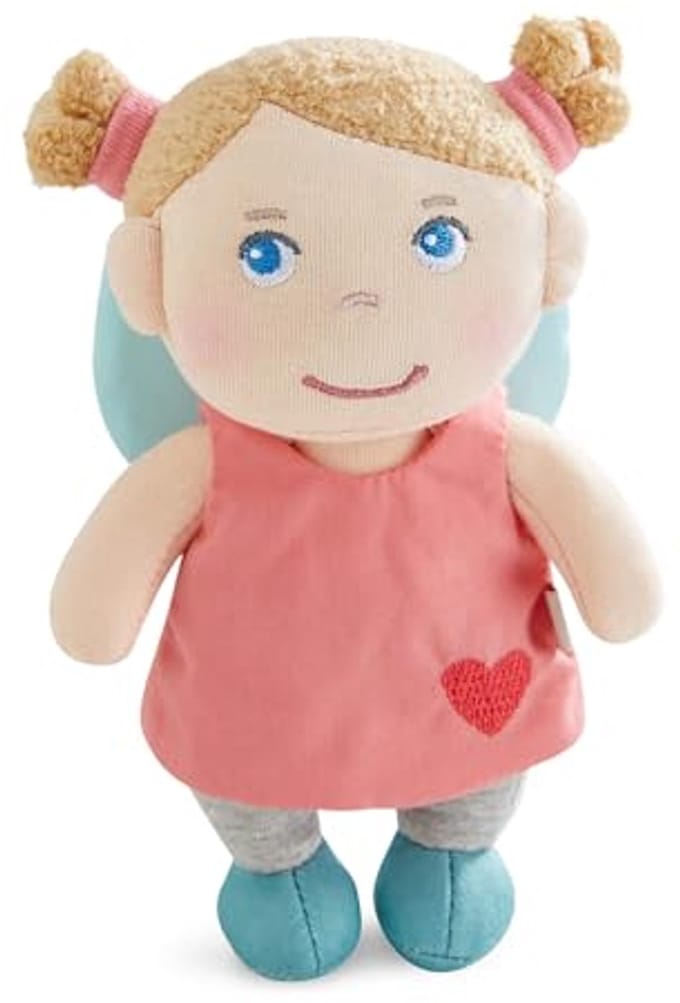 Haba knuffel Beschermengel Lore pop 15 cm - zacht speelgoed.