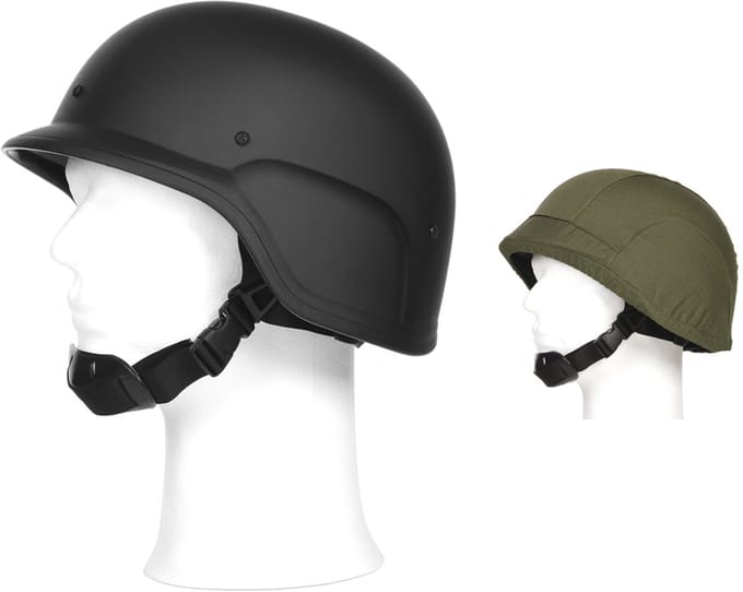 101 INC - M88 helmet + 3 covers (kleur: Zwart / maat: NVT)