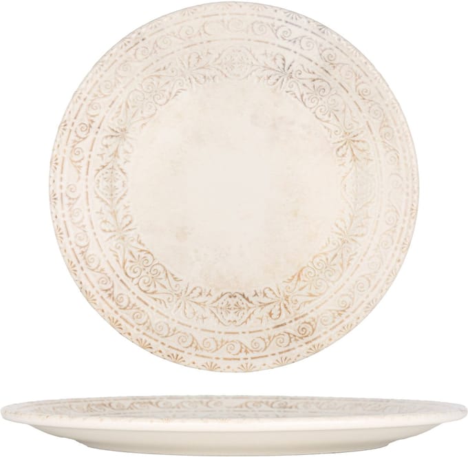By Bone Dinerbord - Antico - Porselein - 30 cm - set van 6