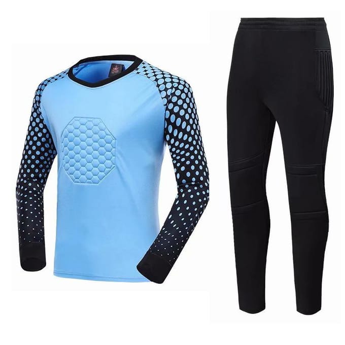 Kindervoetbal Keepersuniform Set Gantry Shirt Voetbaluniform Keepersuniform Voetbaltrainingsuniform Jersey XS