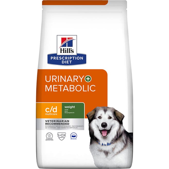 2x12kg c/d Multicare Urinary Care + Metabolic Hill's Prescription Diet Hondenvoer