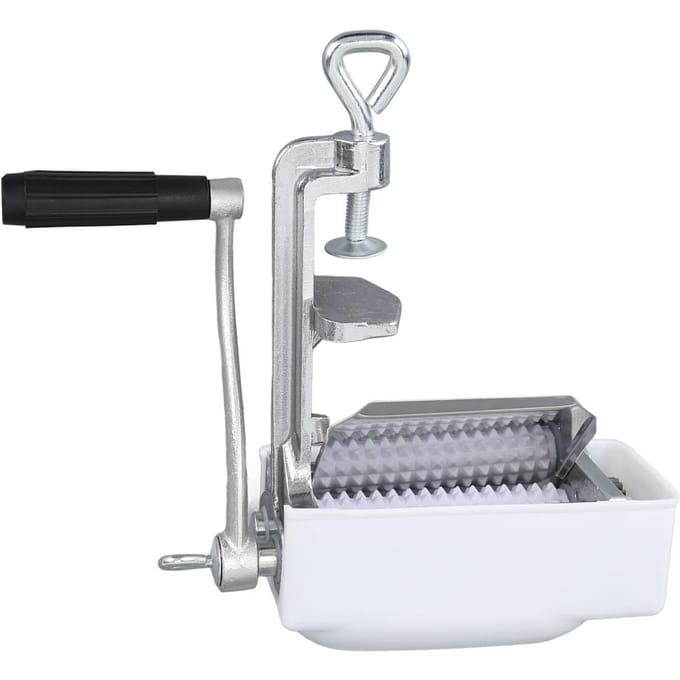 Vleesmalser Machine Aluminiumlegering Handmatig Vleesblokjesmal Malser voor Keuken Restaurants L gray