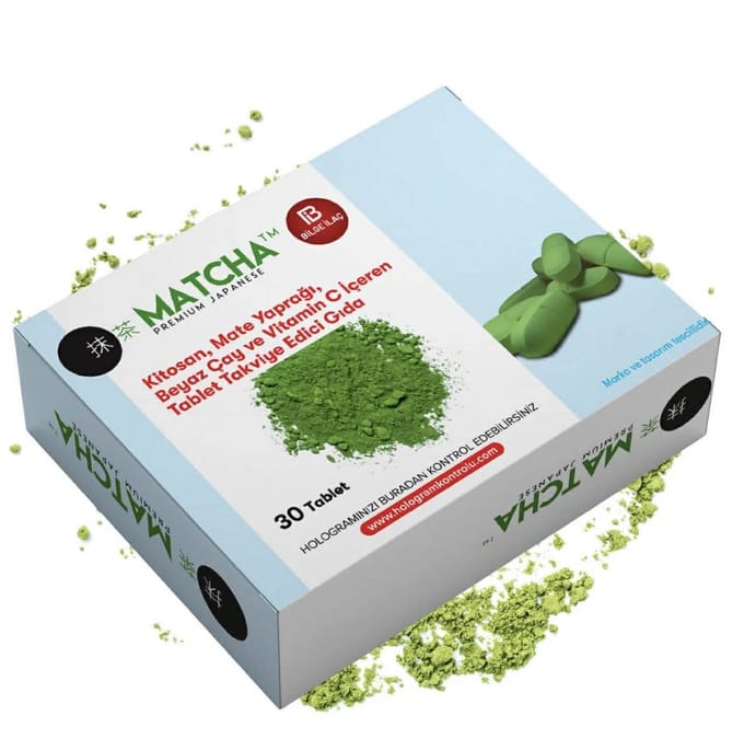 Matcha Premium Japanse Matcha Detox Form L-Carnitine Tabletten – 30 Tabletten