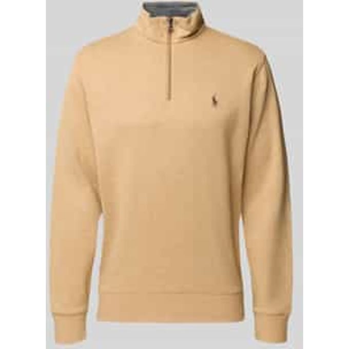 Sweatshirt met labelstitching
