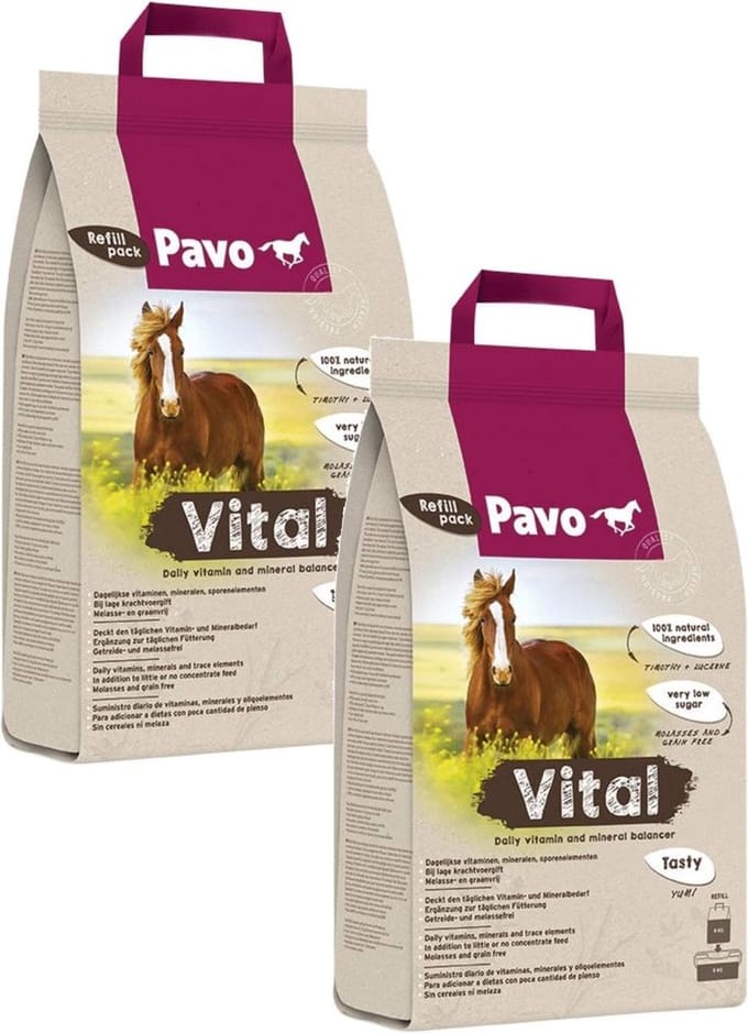 Pavo Vital Navulzak Emmer - Voedingssupplement - 2 x 8 kg Navulzak