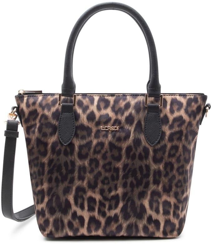 L.CREDI handtas schoudertas Salena Handbag Braun / Mix bruine