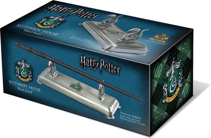 Noble Collection Harry Potter - Toverstokstandaard - Slytherin