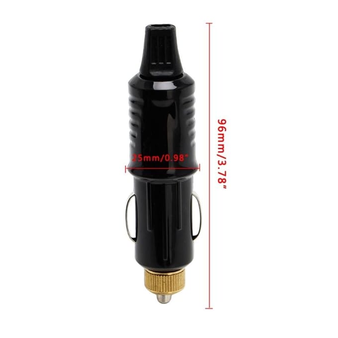 Nieuwe 12/24V 180W Vervangende Auto Stekker DC Adapter Oplader 2pcs black