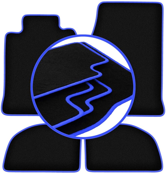 CARLUX-BLUE automatten voor: Porsche 944 coupé (1976-1988)