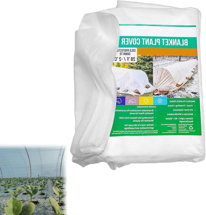 Winterfleece voor Planten - Vorstbescherming - 2 x 5 m