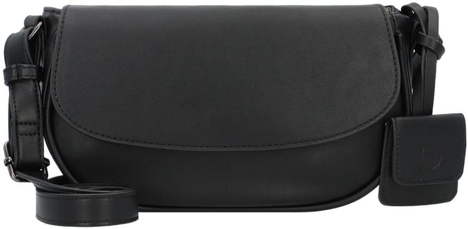 TOM TAILOR Schoudertas Bena Flap Bag Black Zwart