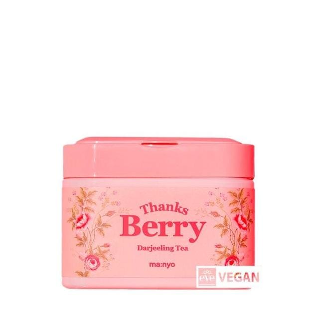 Manyo Thanks Berry Darjeeling Thee Masker 30 stuks AUTHENTIEKE WINKEL pink