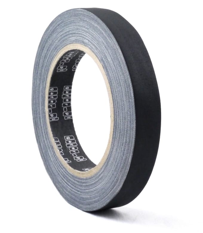 Gafer.pl Pro Matt Gaffer Tape 19mm x 25m Zwart