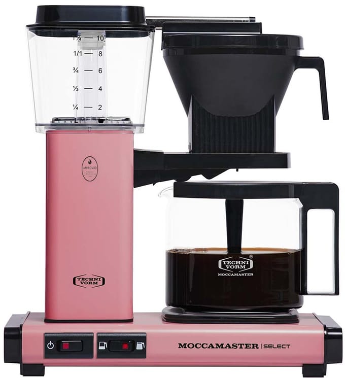 Moccamaster KBG Select - Filterkoffiezetapparaat - Pink - 5 jaar garantie