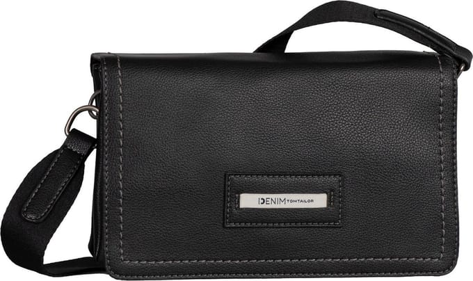 TOM TAILOR Schoudertas Suzan Flap Bag Black Zwart