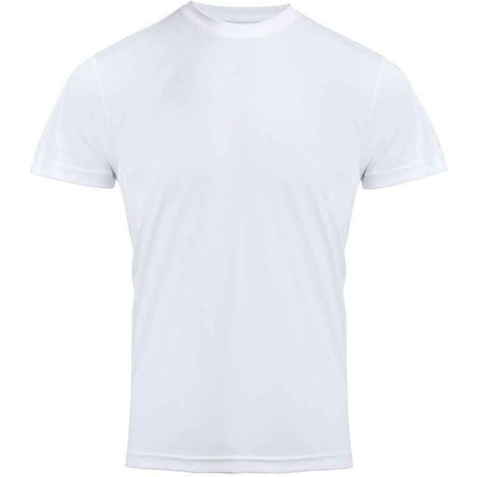 Premier Heren Coolchecker Chef T-Shirt (Wit)
