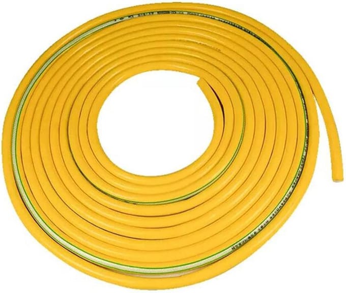 Tuinslang - Waterleiding Flexibel - Tuin Besproeien - Lekvrij Knikvrij - 5 meter - Geel