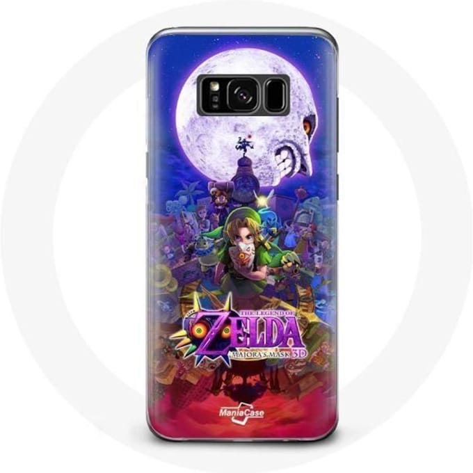 Coque pour Samsung Galaxy S8 plus La légende du Masque de Majora Zelda Jeux Vidéo