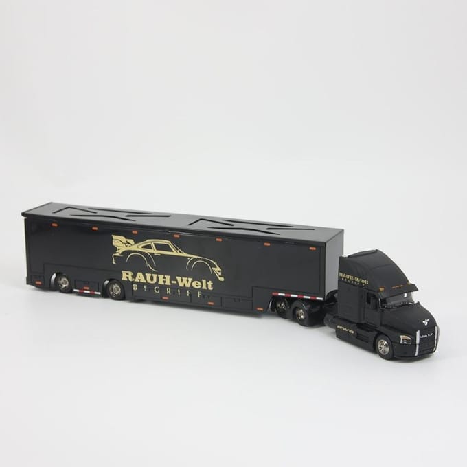 Maisto Transport Moulage Fabrication Remorque Modèle Modèle de Simulation Alliage Voiture Collection