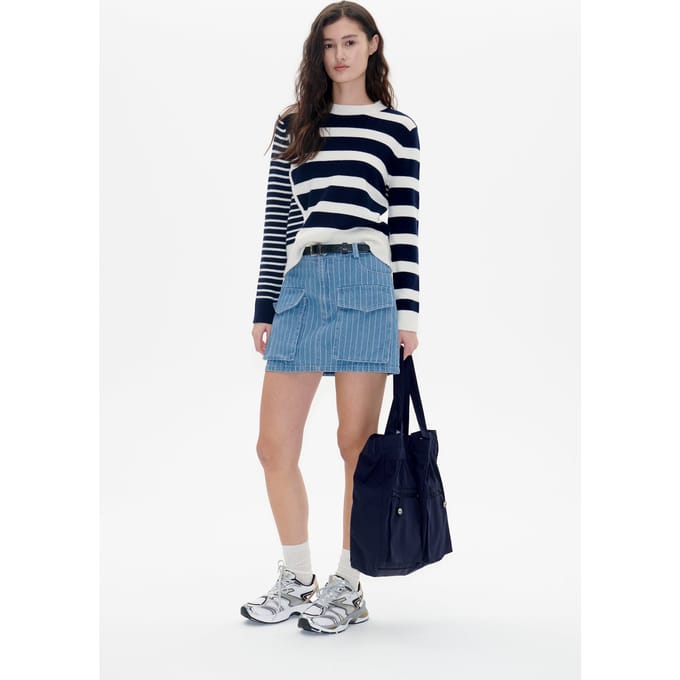 Baum und Pferdgarten Centa Sweater Navy Creme Taglia: S | Maglie a manica lunga Outlet | Donna | Blu