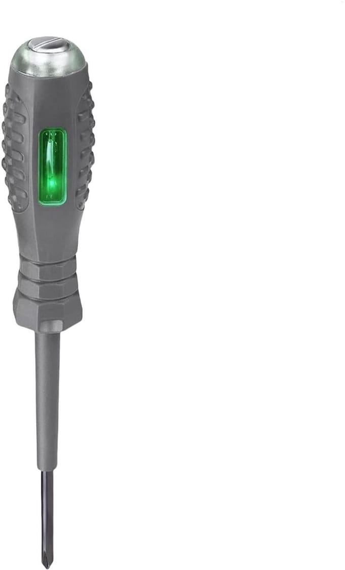 Spanningstester Schroevendraaier - Elektrische Detector - Elektra Controleren - Dubbele Functie - 16.8 cm - Zwart