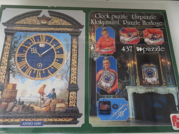 Jumbo - Puzzel , legpuzzel - 437 stukjes - Klok - Horloge