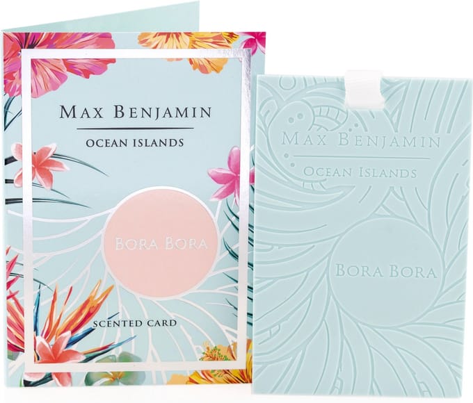 Max Benjamin - Ocean Islands Scented Card Bora Bora