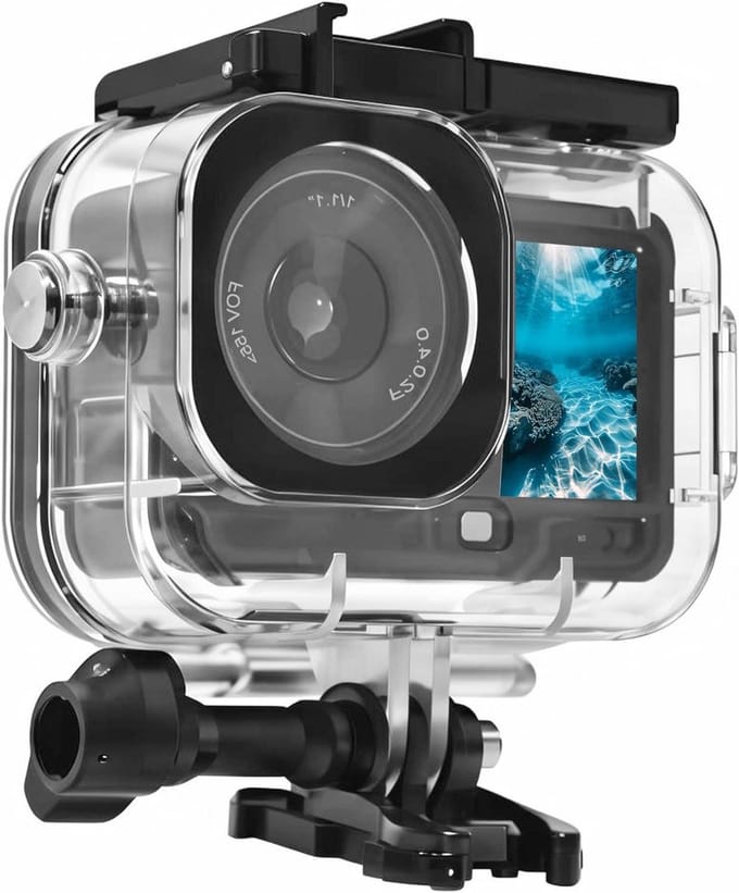 Waterdichte Hoes - Onderwaterbehuizing - DJI Action 6 - Volledig Waterdicht - 12x5x4 cm