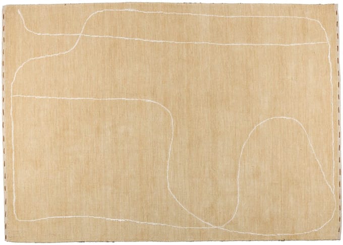 Zuiver Doodle Vloerkleed 200x300 cm - Beige