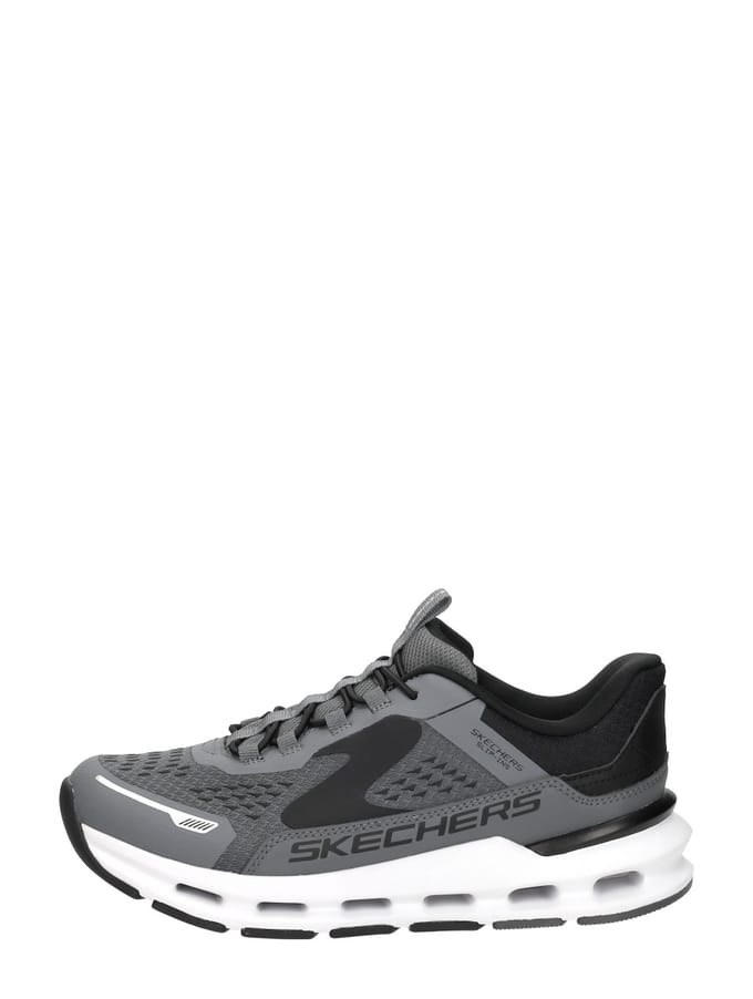 Skechers GLIDE-STEP PLUS - VISTA-LANE Jongens Instappers - Charcoal / Zwart