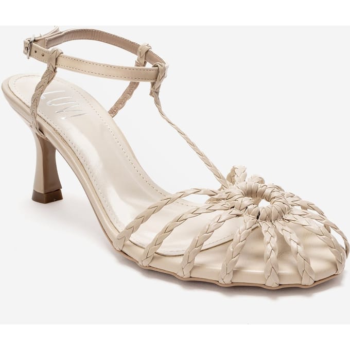 Gerald Gevlochten Riem Stiletto Pump