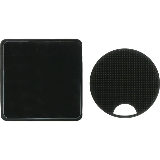 Lumin, gommage visage en silicone, lot de 2 pièces black