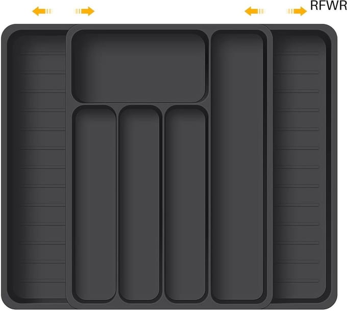 Bestekbak - Lade Organizer - Besteklade - Wit