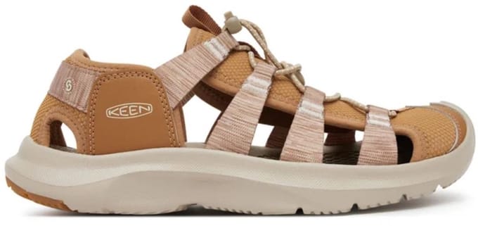 Damessandalen Keen Wmns Seanik H2 Chipmunk/cornstalk Brown - 40
