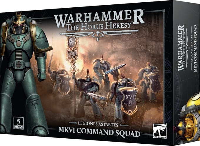 Horus Heresy: Legiones Astartes MKVI Command Squad