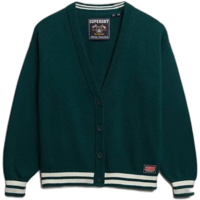 Superdry - Wijdvallend gebreid vest - Dames - Cardigans