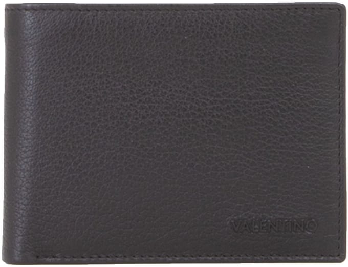 VALENTINO Leren Portemonnee Sodaro Wallet Nero Zwart