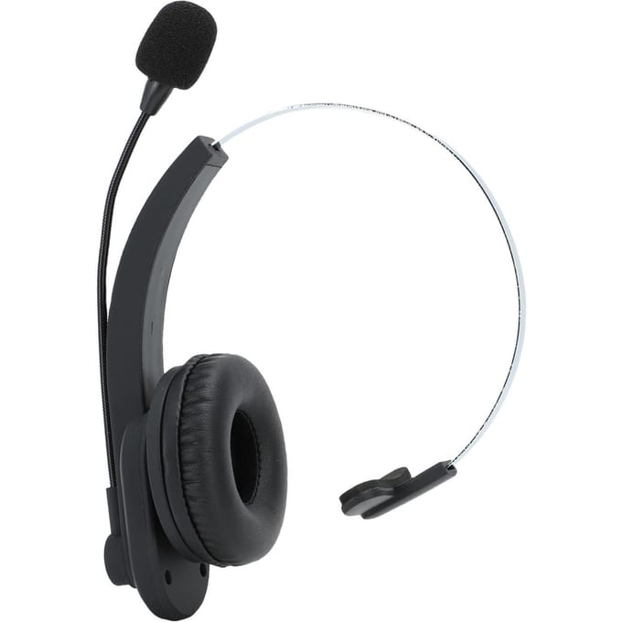 Trucker Headset met USB Dongle Ruisonderdrukkende Microfoon Enkelzijdig Draadloze Headset voor PC Telefoon