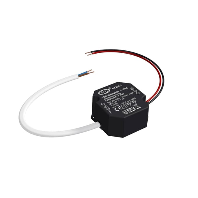 EVN Voedingseenheid 12V/DC 0,1-12W, IP65, 220-240V/AC