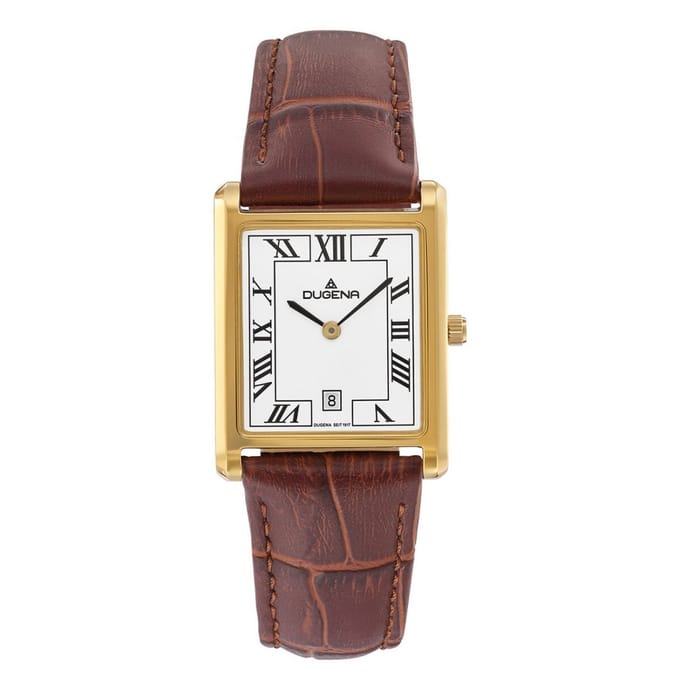 Dugena - 4461119 - Polshorloge - Unisex - Kwarts - Quadra Classia