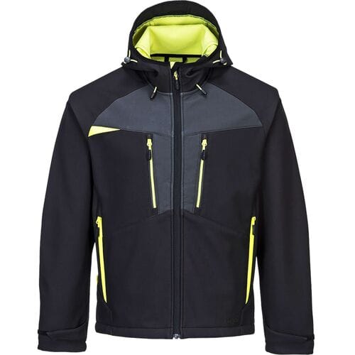 DX4 Softshell Jas - Zwart - Maat L - DX474